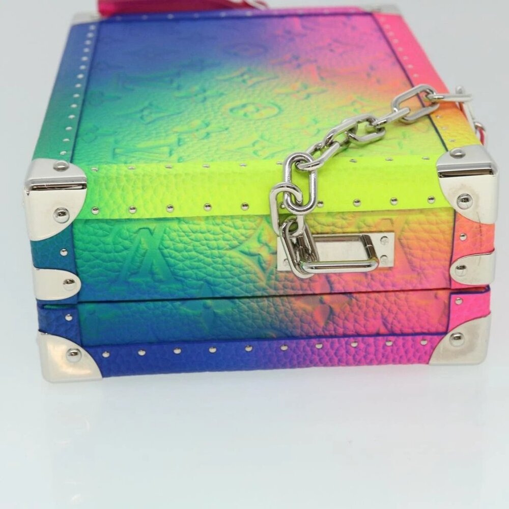 LOUIS VUITTON Monogram Illusion Soft Trunk Bag Multicolor M20476 LV Auth 52077SM - Picture 4 of 16